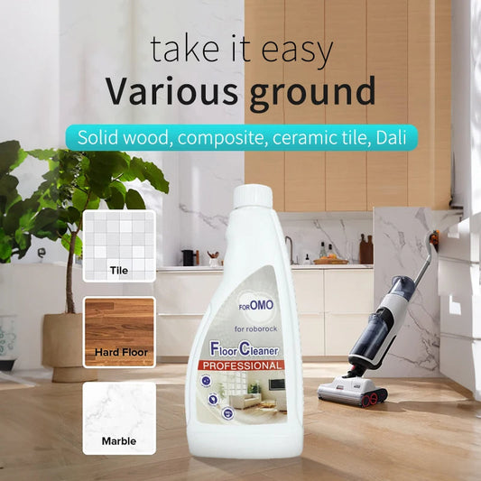 Xiaomi and OMO Joint Floor Cleaning Liquid Solution